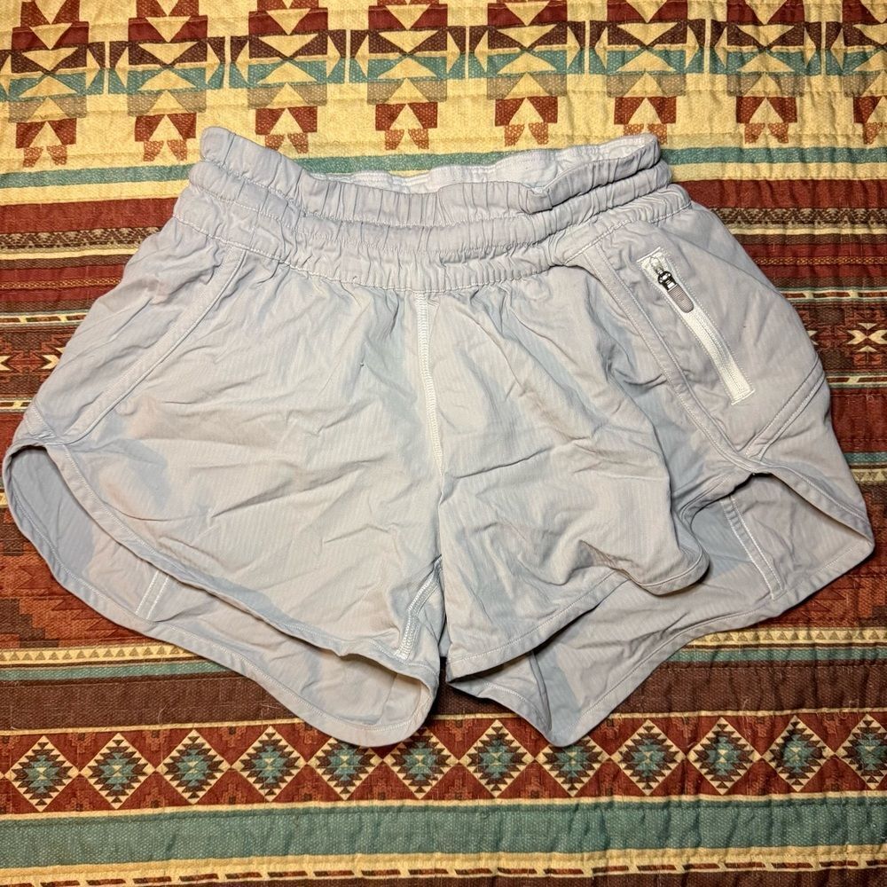 lululemon athletica Light gray Women's Athletic Shorts - Picture 3 of 5